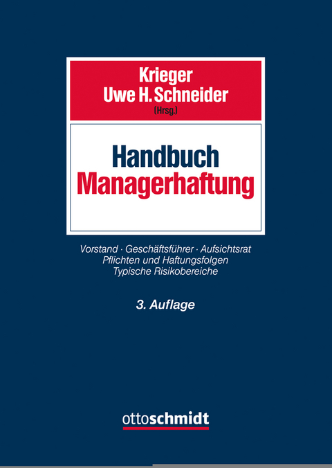 Handbuch Managerhaftung - 