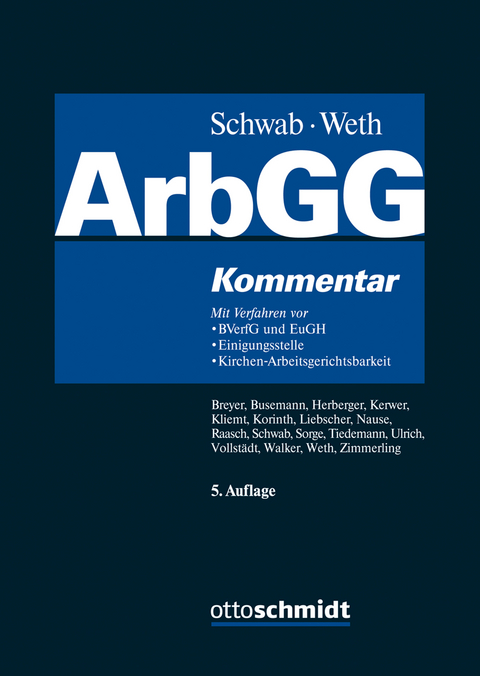 Arbeitsgerichtsgesetz - Christoph Sorge