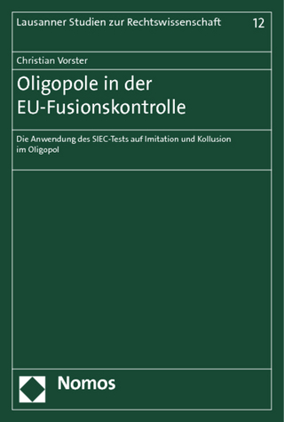 Oligopole in der EU-Fusionskontrolle