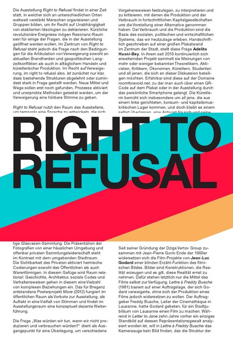 Right to Refusal - 