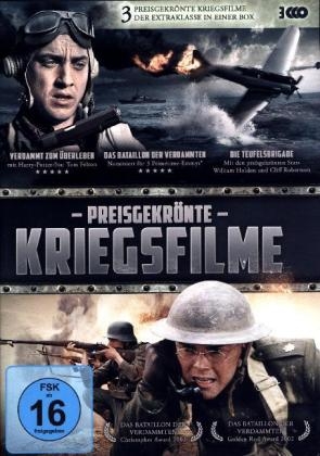 Preisgekr&ouml;nte Kriegsfilme - Die Teufelsbrigade, Verdammt zum &Uuml;berlegen, The Lost Battalion, 3 DVD