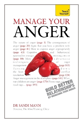 Manage Your Anger: Teach Yourself - Sandi Mann