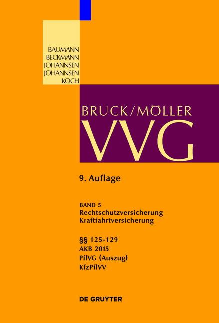 VVG / Rechtsschutzversicherung &sect;&sect; 125-129