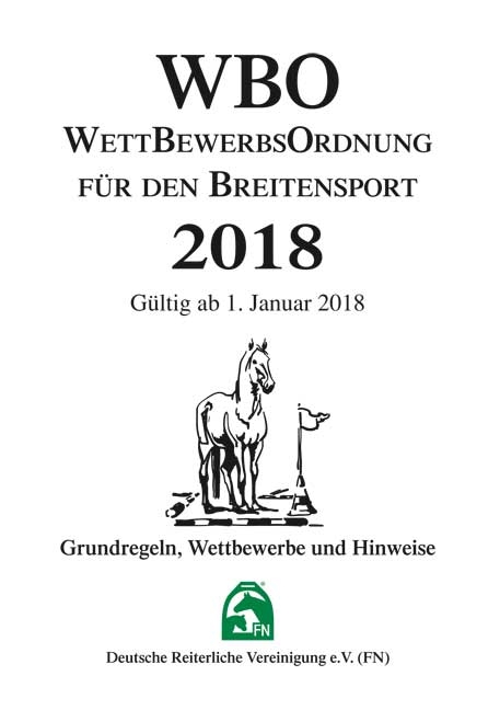 Wettbewerbsordnung f&uuml;r den Breitensport 2018 (WBO) - 