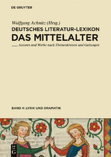 Lyrik (Minnesang - Sangspruch - Meistergesang) und Dramatik - 