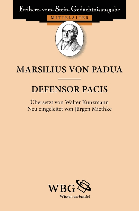 Marsilius von Padua: Defensor Pacis - 