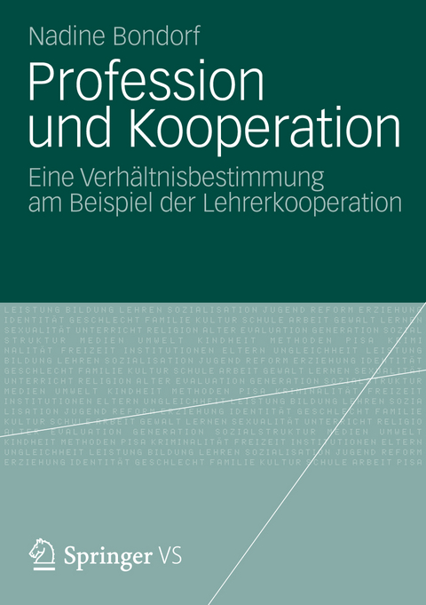 Profession und Kooperation - Nadine Bondorf