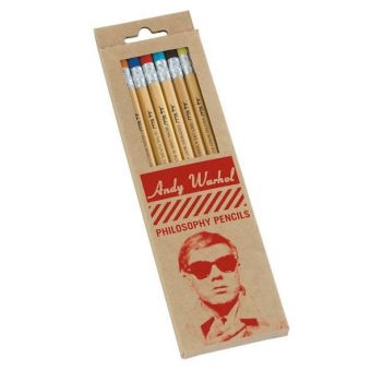 Warhol Philosophy Pencil Set -  Galison