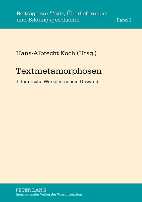 Textmetamorphosen - 