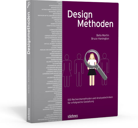 Designmethoden - 100 Recherchemethoden und Analysetechniken f&uuml;r erfolgreiche Gestaltung - Bella Martin, Bruce Hanington