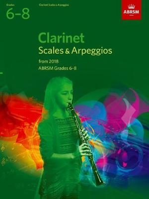Clarinet Scales & Arpeggios, ABRSM Grades 6-8 - 