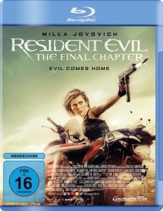 Resident Evil: The Final Chapter, 1 Blu-ray