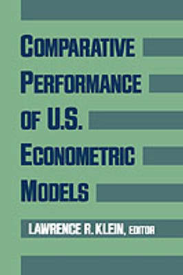 Comparative Performance of US Econometric Models