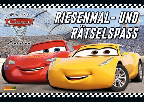 Disney Cars 3: Riesenmal- und R&auml;tselspa&szlig;