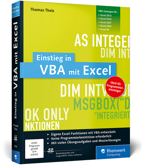 Einstieg in VBA mit Excel - Thomas Theis