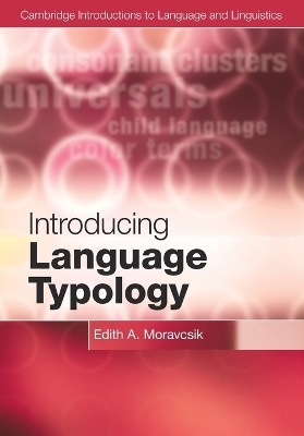 Introducing Language Typology - Edith A. Moravcsik