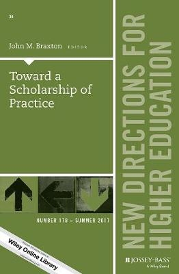 Toward a Scholarship of Practice - 