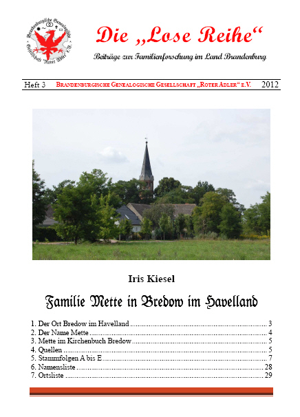 Familie Mette in Bredow, Havelland - Iris Kiesel