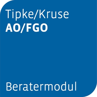 Beratermodul Tipke/Kruse AO/FGO