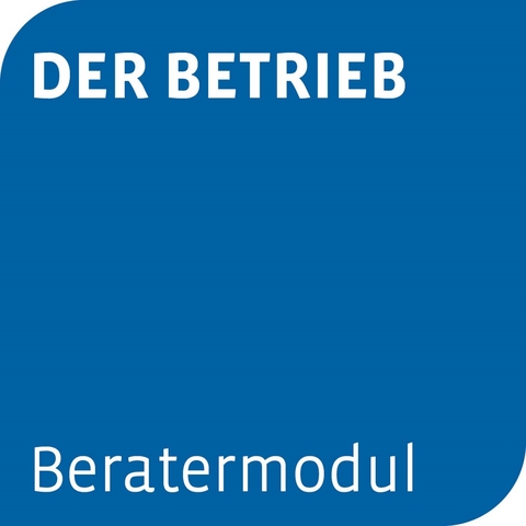 Beratermodul DER BETRIEB Wirtschaftspr&uuml;fer