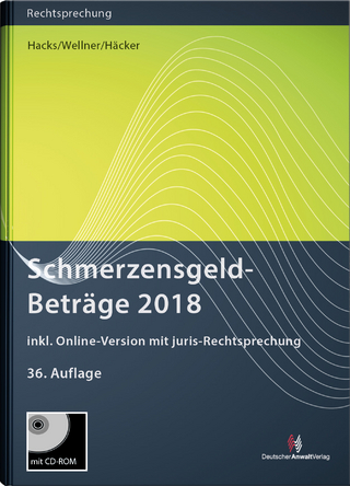 SchmerzensgeldBeträge 2018