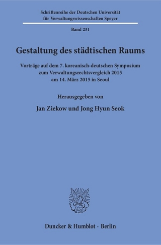 Gestaltung des städtischen Raums.