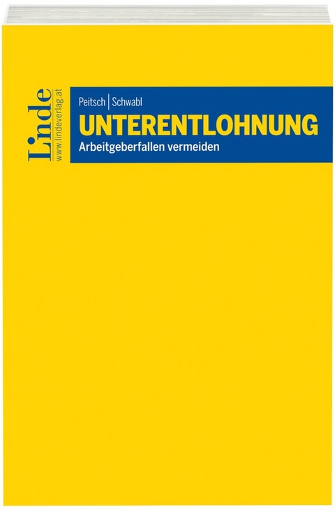 Unterentlohnung - Christopher Peitsch, Armin Schwabl