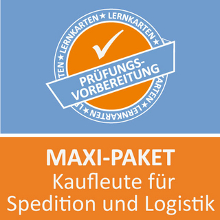 Maxi-Paket Lernkarten Kaufmann für Spedition und Logistik Prüfung