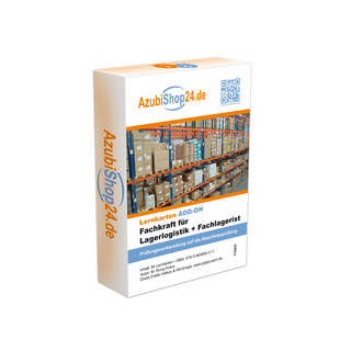 Add-on- Lernkarten Fachlagerist + Fachkraft für Lagerlogistik Prüfungswissen