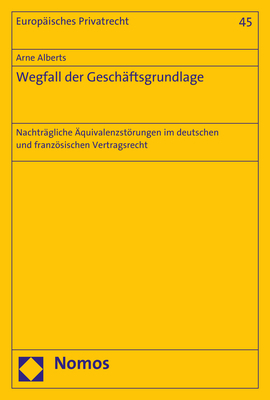 Wegfall der Gesch&auml;ftsgrundlage - Arne Alberts