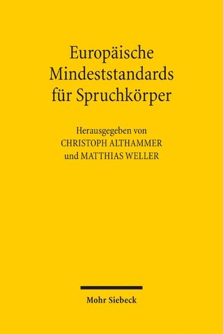 Europäische Mindeststandards für Spruchkörper