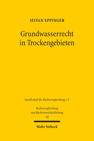 Grundwasserrecht in Trockengebieten
