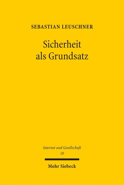Sicherheit als Grundsatz - Sebastian Leuschner