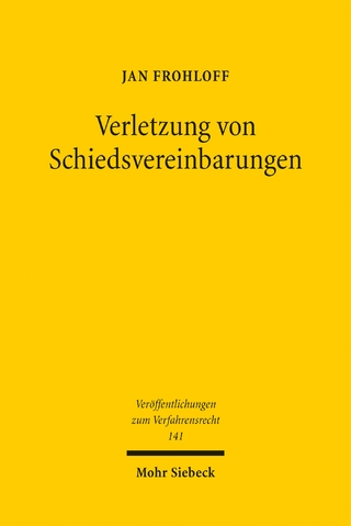 Verletzung von Schiedsvereinbarungen