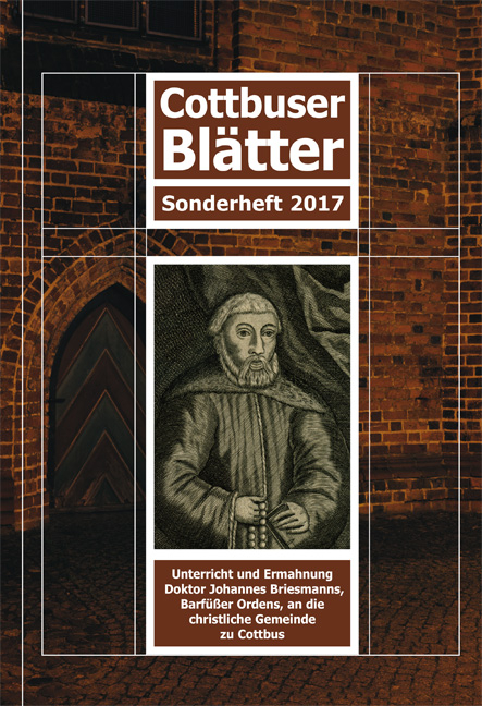 Cottbuser Bl&auml;tter Sonderheft 2017 - Udo Bauer, Steffen Krestin, Christian Lehm, waldemar Natke