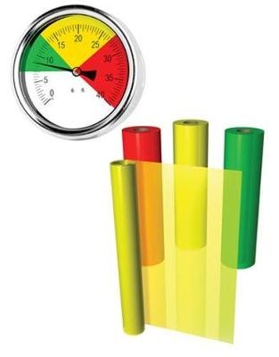 Transparent Warning Film: Yellow -  Enna