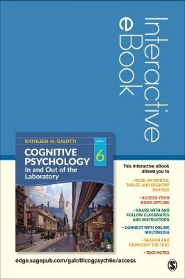 Cognitive Psychology in and Out of the Laboratory Interactive eBook