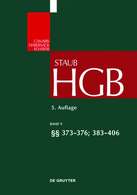 Handelsgesetzbuch / &sect;&sect; 373-376; 383-406