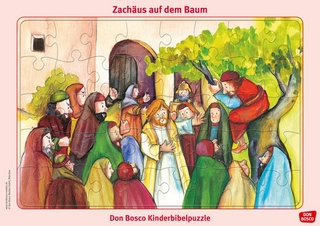 Zachäus auf dem Baum (Rahmenpuzzle)