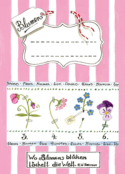 Samentütchen Blumen