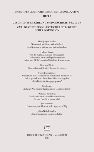 Geschichts-Erzählung und Geschichts-Kultur