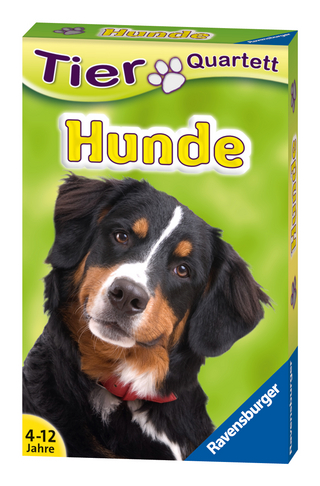 Tierquartett Hunde - Kartenspiel ab 4 Jahre