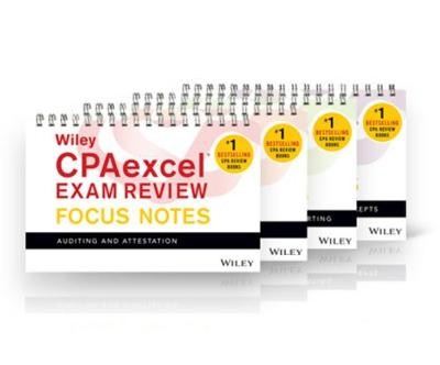 Wiley CPAexcel Exam Review January 2017 Focus Notes: Complete Set -  Wiley