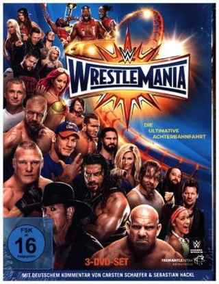 Wrestlemania 33, 3 DVDs