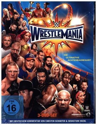Wrestlemania 33, 3 DVDs