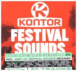 Kontor Festival Sounds 2017 - The Opening, 3 Audio-CDs