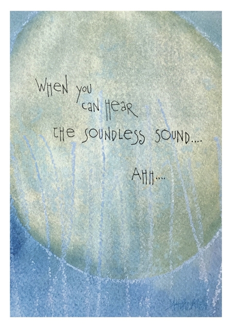 Ahh&hellip; Blaue Stille