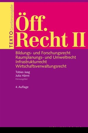 TEXTO &Ouml;ff. Recht II - 