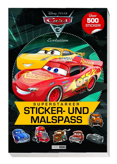 Disney Cars 3: Superstarker Sticker- und Malspa&szlig;