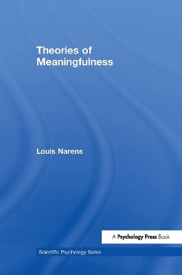 Theories of Meaningfulness